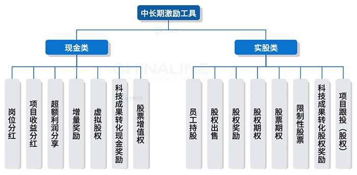 中長期激勵工具類型