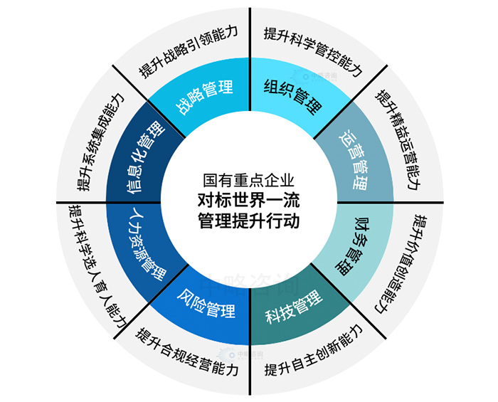 對標世界一流主要領(lǐng)域